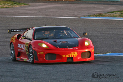 Trottet Racing's Ferrari F430 GT2 kørt af Marcel Fässler.